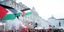 Manifestazione pro Pal a Torino, scontri con forze ordine