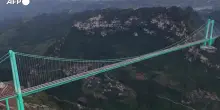 Inaugurato in Cina il ponte piu' alto del mondo
