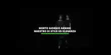 Addio a Giorgio Armani, maestro di stile ed eleganza