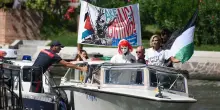 Fermata al Lido la lancia con Foglietta e Laika per Flotilla