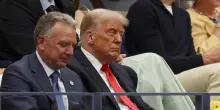 Buu per Trump agli Us Open, tanti vip in tribuna