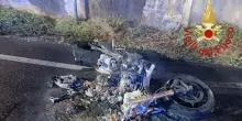 Auto contro moto, motociclista muore nel Comasco
