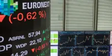 Borsa: l'Europa chiude in calo, Francoforte -0,48%
