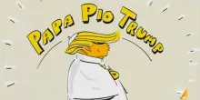 Makkox, il cartoon su Trump Papa: "Make Antichrist Great Again"