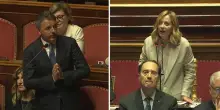 Senato, la premier Meloni risponde a Renzi: "Dimissioni? Non farò niente che abbia già fatto lei"