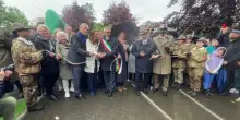 Anche le Penne nere del "Doi" alla Cittadella degli Alpini all'Adunata di Biella