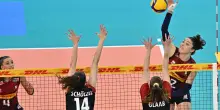 Volley femminile, l’Italia di Velasco non concede il bis: a Milano vince la Germania
