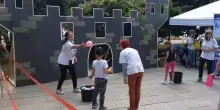 Festa in piazza a Pallanza con le Olimpiadi dei bimbi delle scuole