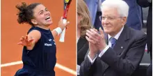 Tennis, Jasmine Paolini fa la storia al Foro Italico: Mattarella applaude la storica vittoria