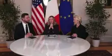 Trilaterale Meloni, Vance, von der Leyen a Roma: "Spero possa essere un nuovo inizio"