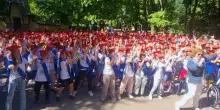 Mille in festa al Parco dei Bambini a Novara per il lancio dei "tocchi"