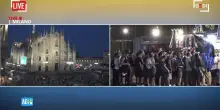 Milano, la sera della Champions: la diretta da Piazza Duomo e da San Siro