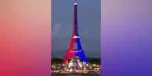 Parigi, il Psg vince la Champions: la Tour Eiffel illuminata con i colori della squadra