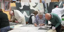 "Guernica" riprodotto dagli artisti della Macchia di Verbania