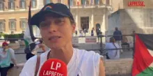 Anna Foglietta al presidio per Gaza: "È un genocidio. Il governo di Israele fa pulizia etnica"