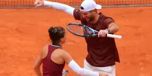 Errani-Vavassori, trionfo italiano nel doppio misto al Roland Garros