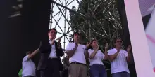Roma, alla manifestazione per Gaza i leader cantano "Bella ciao" e invitano al voto per i referendum