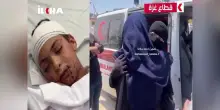 Il piccolo Adam ferito a Gaza in partenza per l’Italia con la mamma
