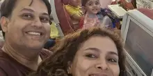 Air India, l’ultimo selfie di famiglia: lui fa carriera a Londra, lei si licenzia per raggiungerlo
