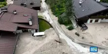 Visto dal drone: Borca di Cadore dopo la frana