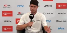 Tennis, l'allarme di Alcaraz sui social: "A volte le persone possono essere pericolose"
