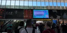 Sciopero trasporti: alla stazione Termini di Roma cancellazioni e ritardi di ore