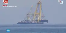 Bayesian, è iniziato il trasporto verso Termini Imerese - la diretta