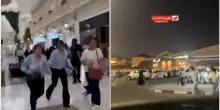 Qatar, missili dall'Iran: panico e fuga dai centri commerciali. Contraerea in azione sullo stadio