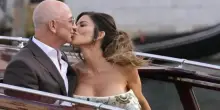 Droni, fuochi d’artificio, concerto di Boccelli: Venezia in festa per le nozze di Bezos e Sanchez