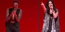 Laura Pausini a sorpresa sul palco con Rauw Alejandro: prima volta insieme a Milano