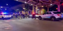 Chicago, sparatoria davanti al ristorante: le immagini