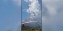 Indonesia: le immagini dell'eruzione del vulcano Laki Laki