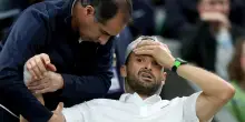 L’ace, il dolore alla spalla, le lacrime: così Dimitrov concede il match a un Sinner in giornata no