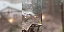 New Mexico: inondazione spazza via una casa, 3 dispersi