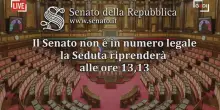 In diretta dal Senato, il question time con i ministri Giorgetti e Nordio