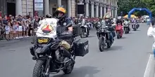 Madonnina dei Centauri, la sfilate delle moto in piazza Garibaldi ad Alessandria