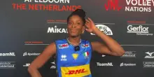 Italia-Olanda 3-0, la felicità di Myriam Sylla: "Forti anche nelle difficoltà"