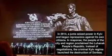 La prima di Gergiev al Bolshoi e quell’immagine sul palco che inneggia alla “liberazione del Donbass”