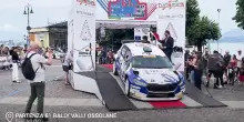 Rally Valli Ossolane: adrenalina, passione e tifo alla partenza da Baveno