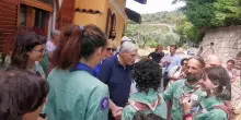 Don Ciotti in visita alle case della 'ndrangheta a Bordighera: "La confisca è uno schiaffo"