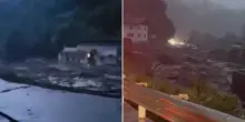 I torrenti si gonfiano e travolgono tutto: frane e paura in Alto Adige