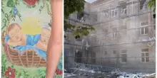 Ucraina, missile russo devasta ospedale e reparto maternità: "È l'unico centro dell'area"