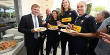 Volley e pasta, binomio vincente nel segno delle azzurre