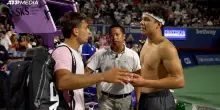 Tennis, Cobolli battuto da Shelton: la smorfia e il battibecco tra i due a fine partita