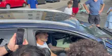 Simeone sbarca al Filadelfia, entusiasmo tra i tifosi presenti