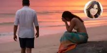 Licia e Ferdinando in crisi al mare, quando la vacanza fa male alla coppia