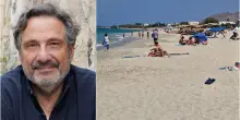 Mario Tozzi posta una foto da Naxos e mette a nudo il fallimento delle spiagge italiane: “Vergogna”