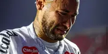 Le lacrime di Neymar dopo l’umiliazione del Santos: l'attaccante piange la sconfitta più dura