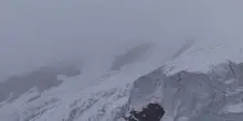 Alpinisti bloccati sul Monte Rosa, le immagini del Soccorso alpino