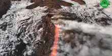 Il nuovo cratere dell'Etna, le immagini dell'eruzione diffuse dalla forestale